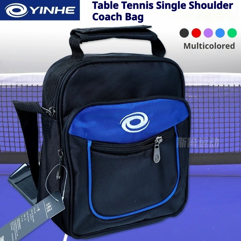 

YINHE Сумка для настольного тенниса 22*26*8 см Спортивный рюкзак из нейлоновой ткани на одно плечо для хранения и переноски оборудования для настольного тенниса