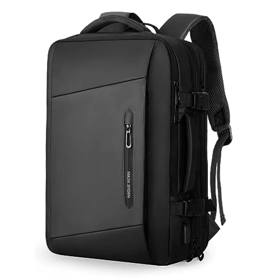 

MARK RYDEN Travel Backpack for Men 38L Airline Approved Carry on Backpack with 17.3 Inch Laptop Compartment and USB Charging Po