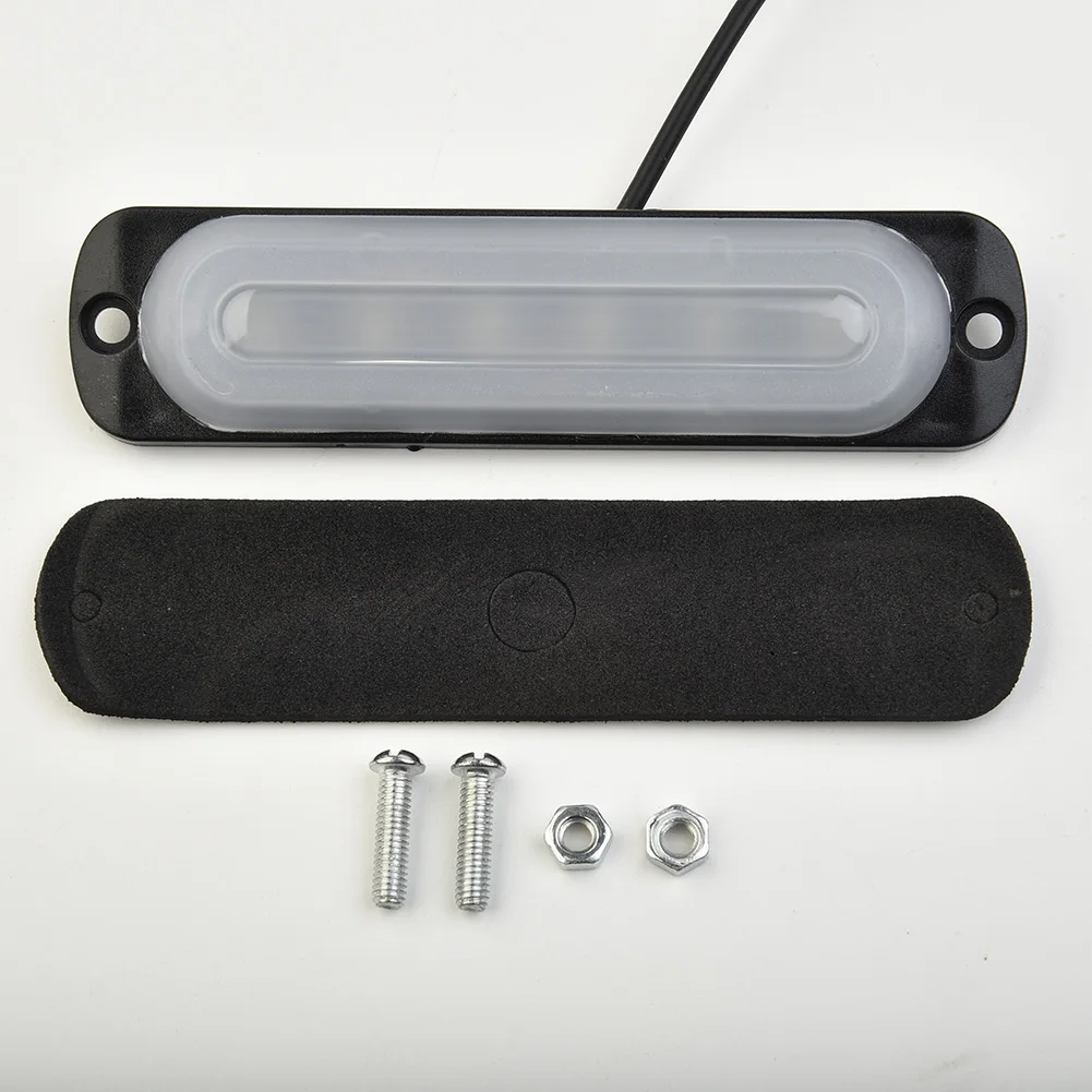 Signal Car Light Super bright White 15000K Fog Lamp Off-Road W/ Protective Pad 24W 6 LED Anti-collision Useful