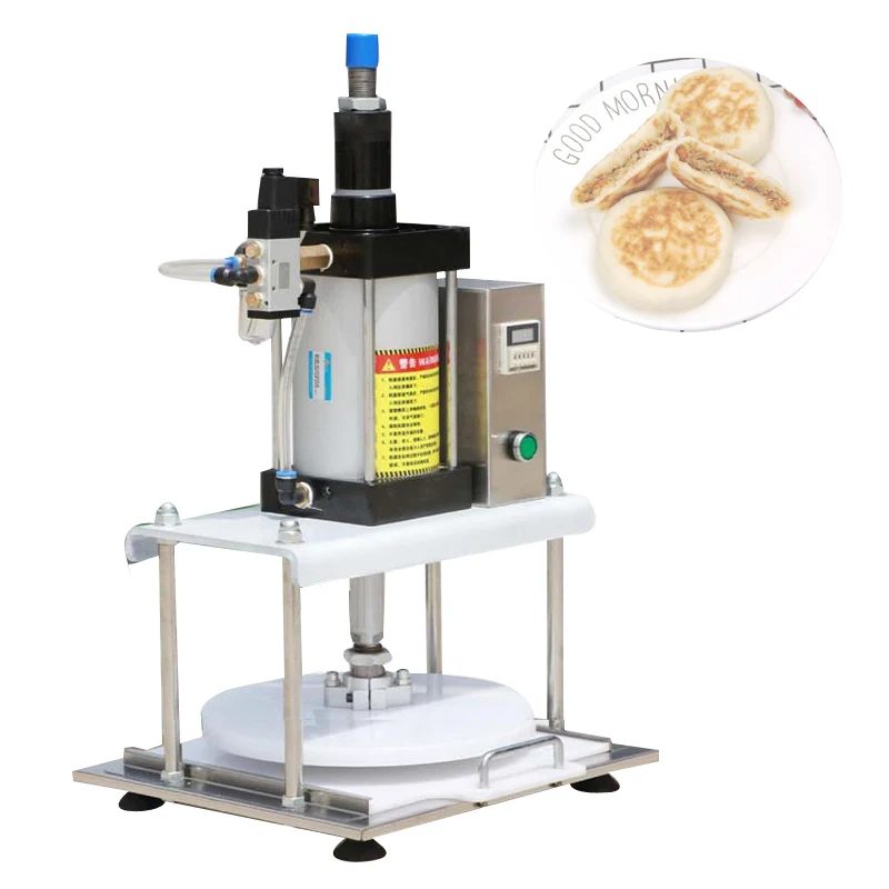 Corn Tortillas Pressing Machine Dumpling Skin Maker For Baking Crepe Waffle Tortillas Skin Circle Pancake Press Machine