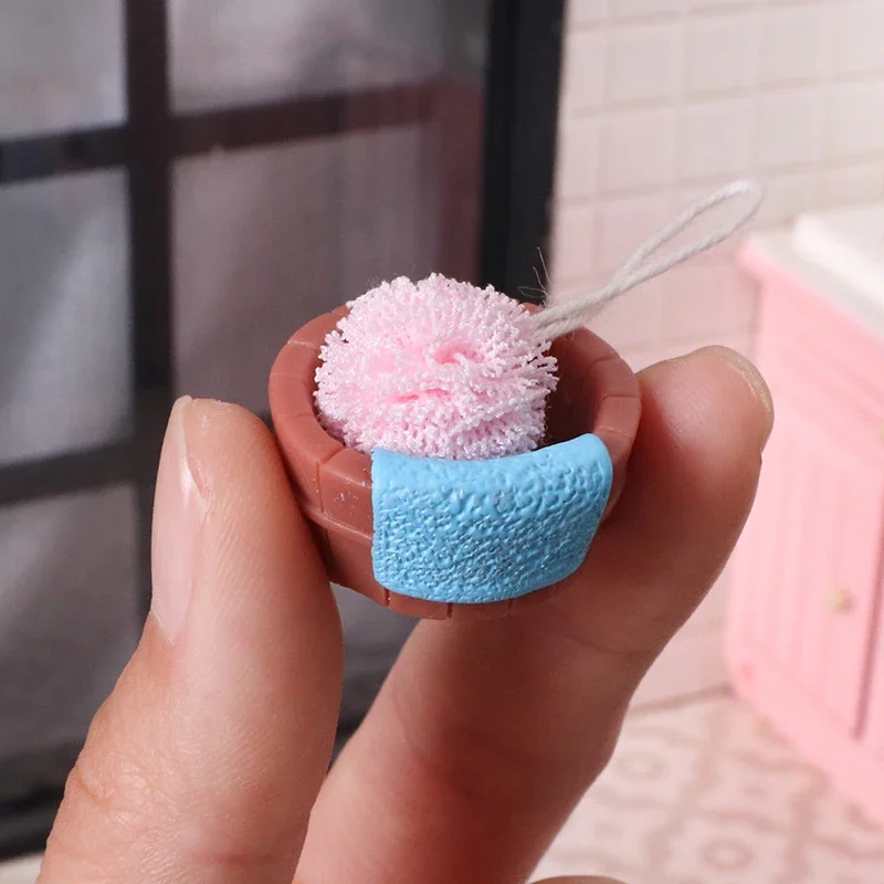 มินิแชมพู Washball Playset สําหรับ OB11 ตุ๊กตา,4 ชิ้นตุ๊กตาอุปกรณ์ห้องน้ํา