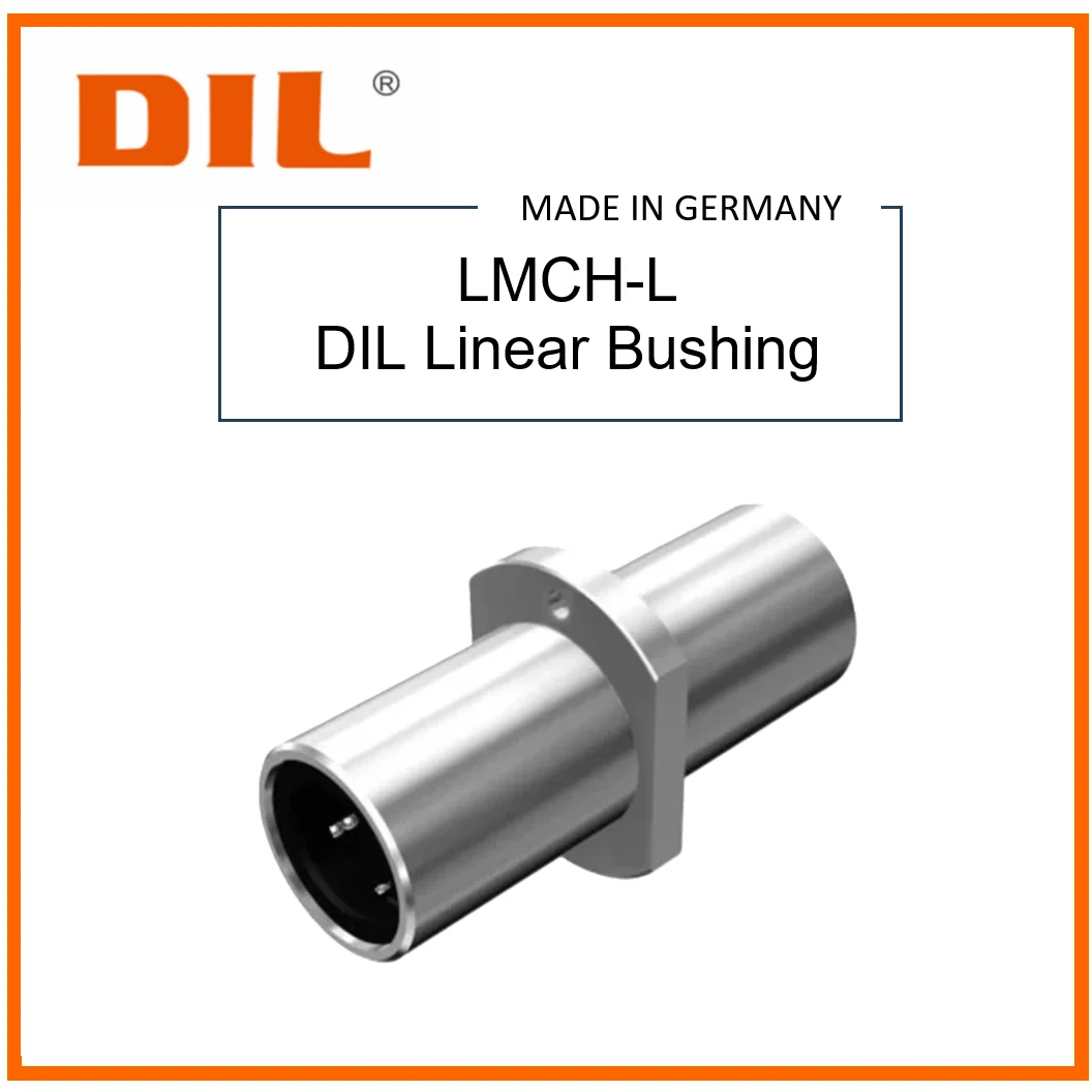 

Original New DIL linear bushing Cut Center Flange LMCH LMCH20L LMCH20LUU to replace THK IKO INA linear bearing 3D printer parts