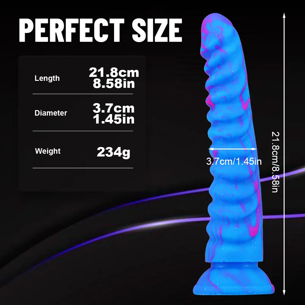 Soft Silicone Monster Dragon Scale Mixed Color Dildo Adult Sex Toys Anal Plug Masturbate Anus Stimulate Dilator Massag Sexy Toy