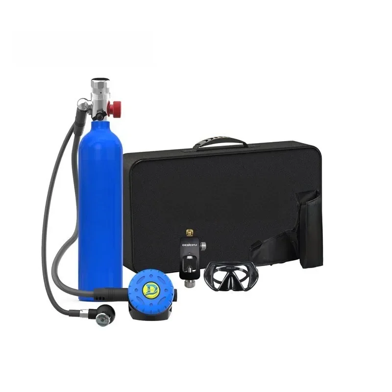

New Submersible Respirator Portable Underwater Supplies Waterproof Mask 1L Oxygen Cylinder Equipment