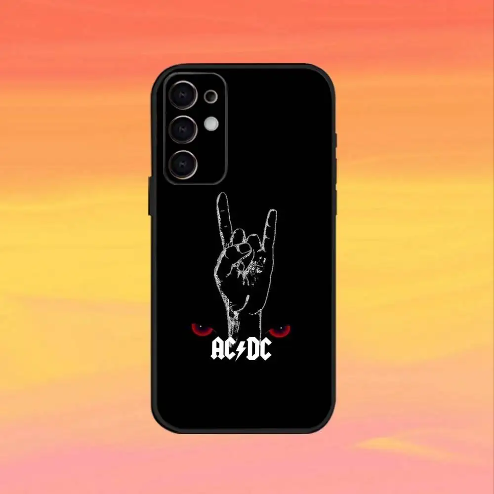 Чехол для телефона A-AC Music D-DC для Samsung S25, S24, S21, S22, S23, S30, Ultra, S20, Plus, Fe, Note, 5G, черный чехол
