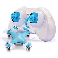 Minidron cuadricóptero de 4 canales con luces LED, 2,4 GHz