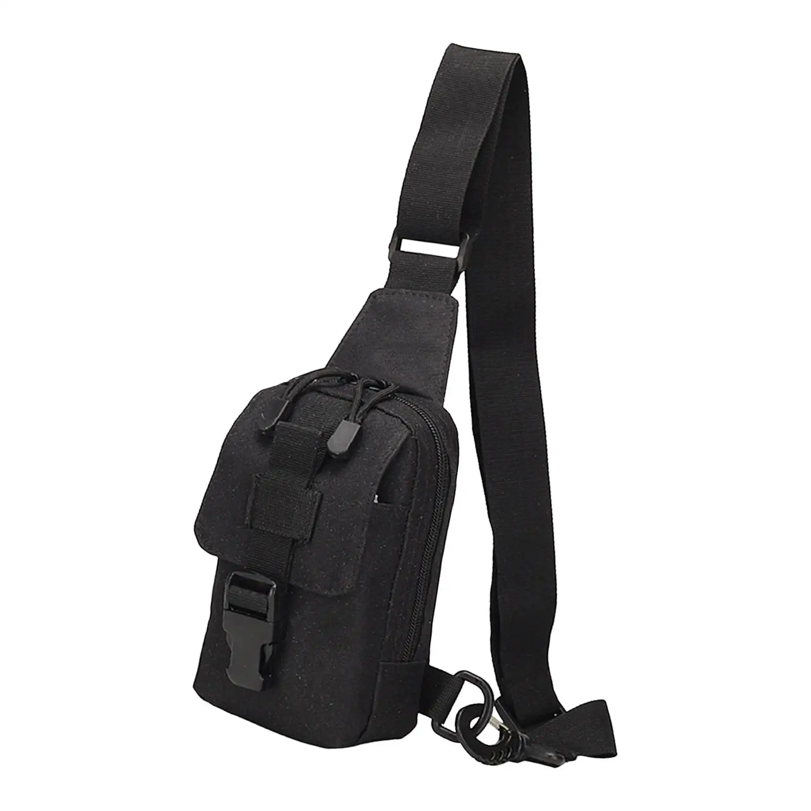 Small Chest Bag Sling Bag Shoulder Belt Camping Purse Daypack Backpack Fanny Pack for Running Walking Riding Sports Unisex