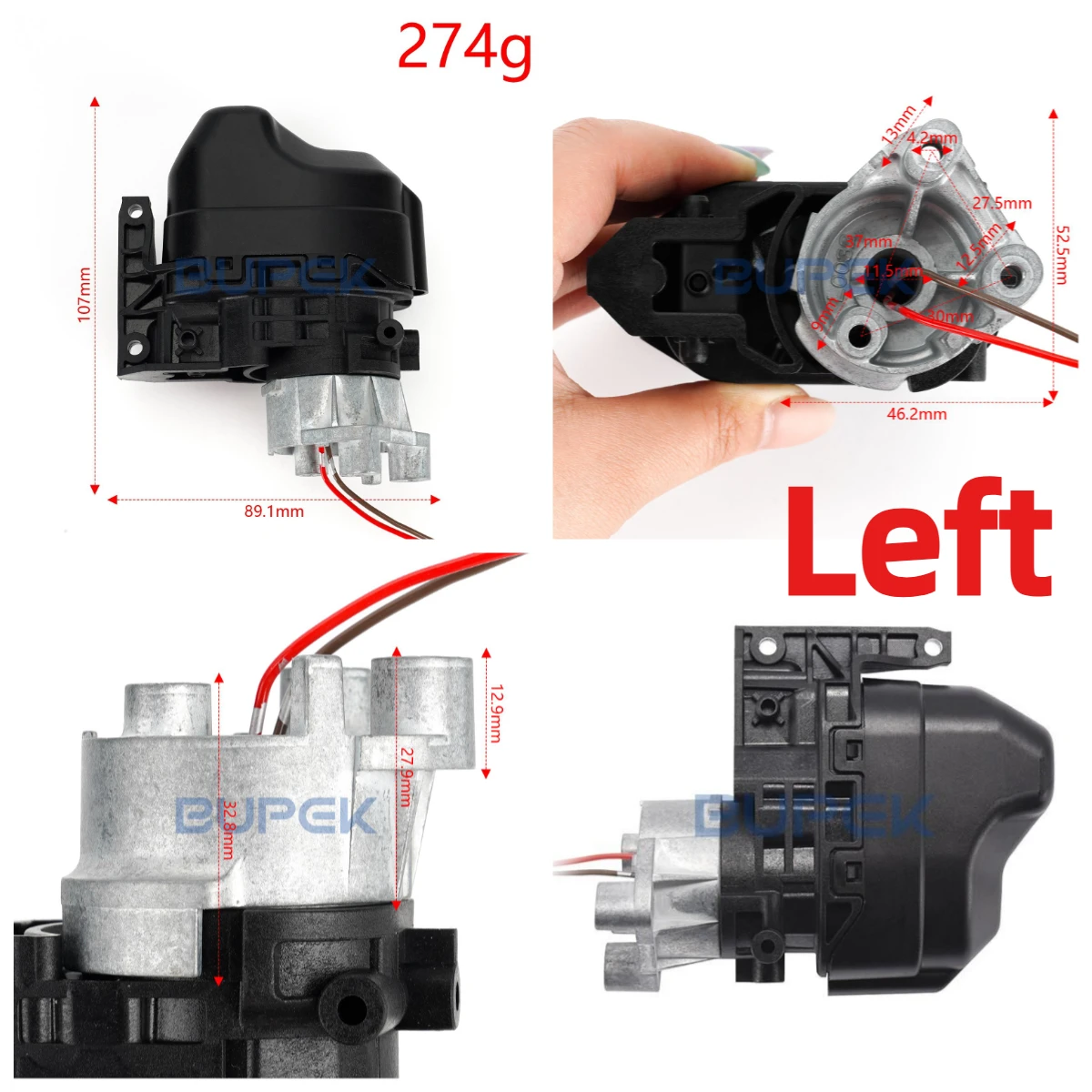 For Mitsubishi Pajero V83 V85 V87 V88 V93 V95 V97 V98 Car Side Exterior Rearview Mirror Fold Motor Actuator Gear Power Repair