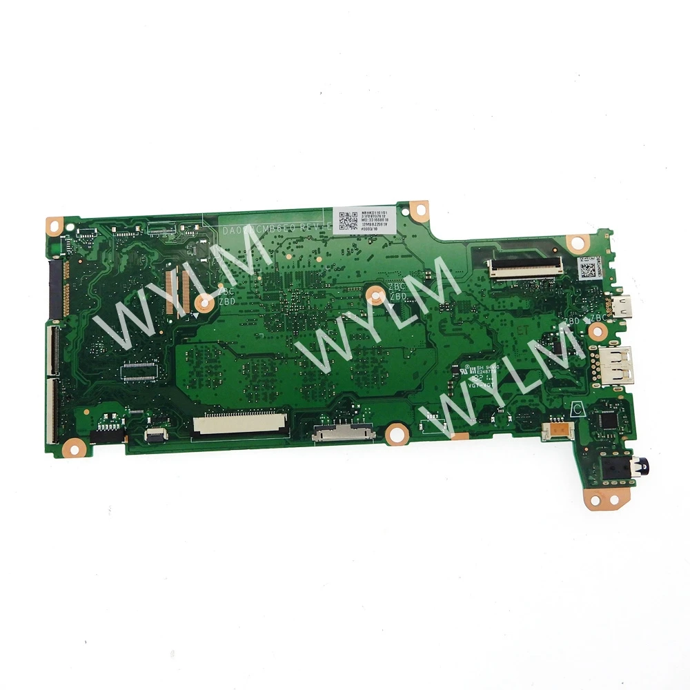 DA0ZBCMB6E0 with N4020 N4120 CPU 4GB-RAM 32GB 64GB 128G-SSD Mainboard For Acer ChromeBook CB315-3H Laptop Motherboard