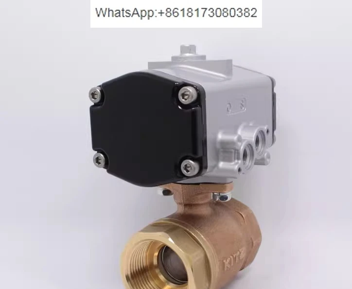 Pneumatic ball valve c-te imported bronze thread buckle two clearance disconnection valve 4 points genuine