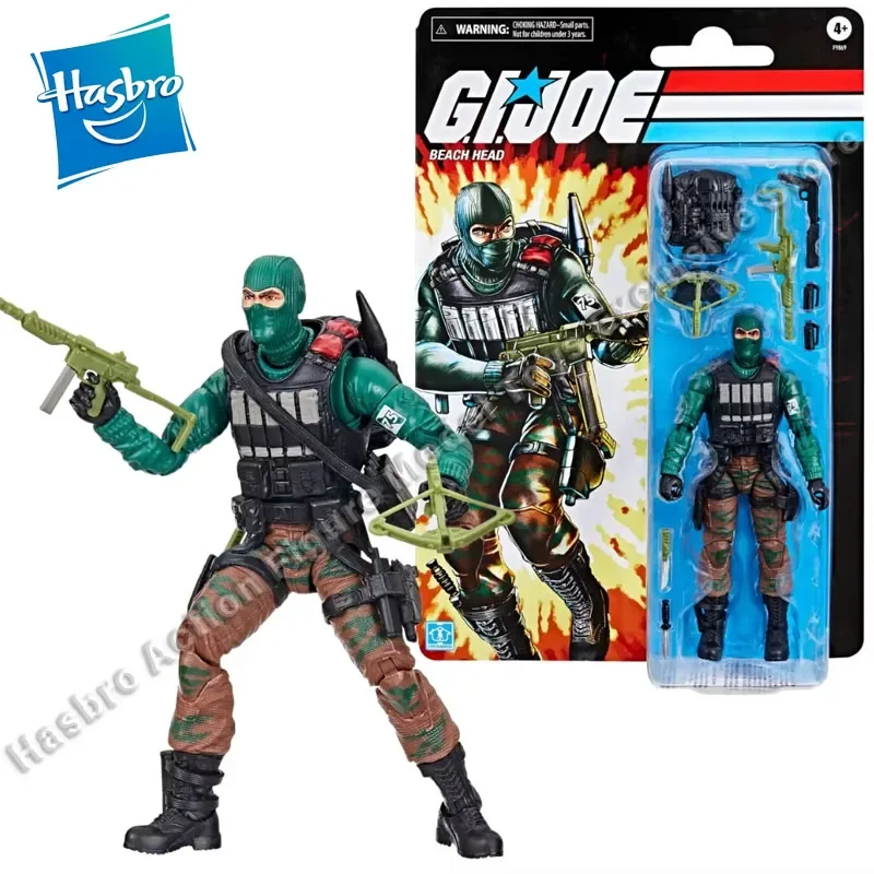 In Stock Hasbro G.I.JOE Classified Series Retro Beach Head Action Figures Model Toys Holiday Gift Suit Collection