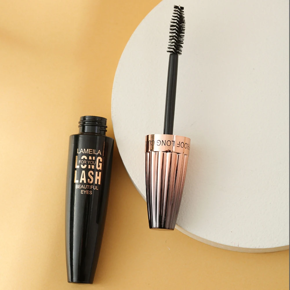 1pc schwarze Mascara wasserdichte schweiß feste Wimpern verlängerung dauerhafte nicht blühende Mascara, die natürliche Wimpern kosmetik verlängert