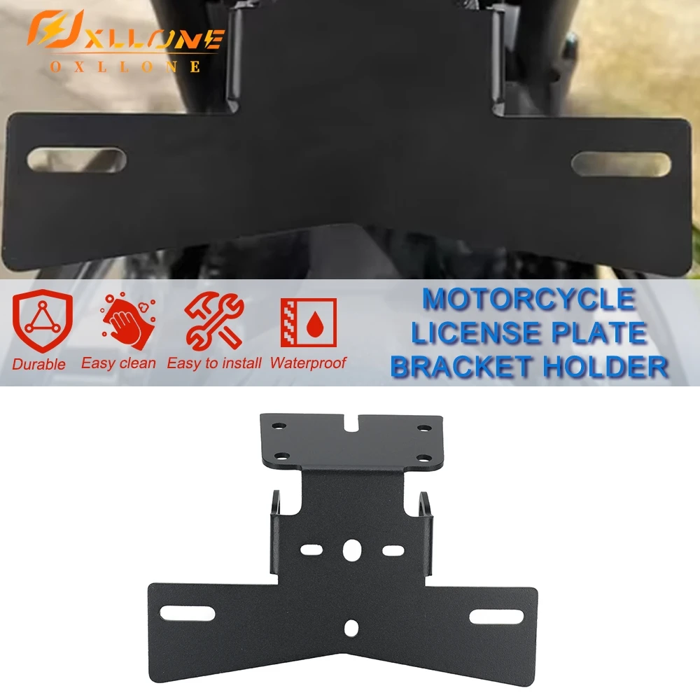 

Для YAMAHA MT-07 / MT07 2021-2022-2023-2024 MT 07: Алюминиевый складной держатель номерного знака, крепление для заднего крыла, элиминатор заднего крыла