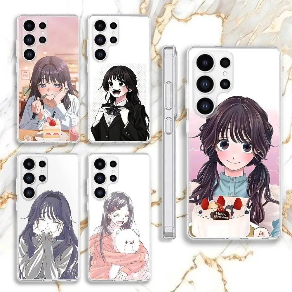 

Kaoruko Waguri Phone Case For Samsung S30,23,21,22,20, FE lite,S10,9,8,7 PIus Note20ultra Soft Transparent