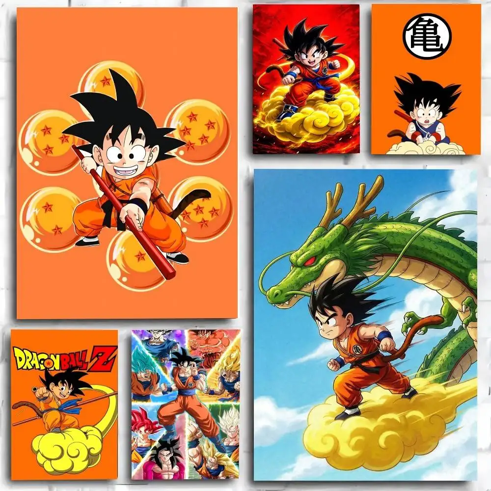 Japanese anime D-DRAGON B-BALL Poster Art Print Anime Style Home Decor Ideal Gift Perfect Room Decor