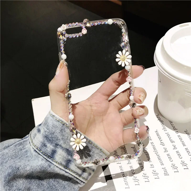 Luxury rhinestone case for Samsung Galaxy S23 ultra S24 S21 S22 plus Note 8 9 10 20