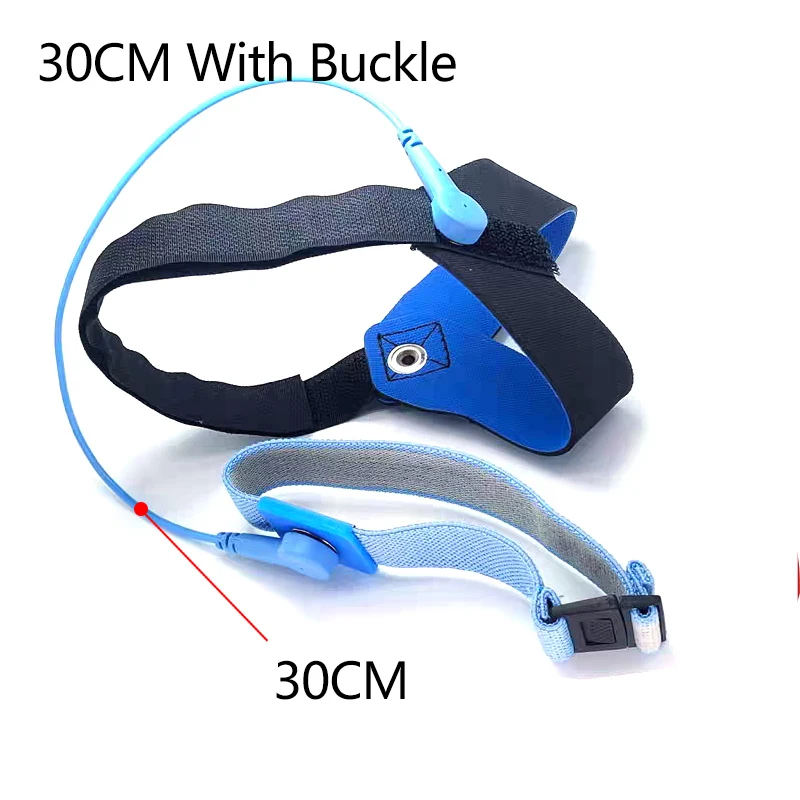 Anti-static Foot Strap Adjustable Foot Strap Heel With Circular Buckle Anti Static ESD Electronic Discharge Band Ground image 5