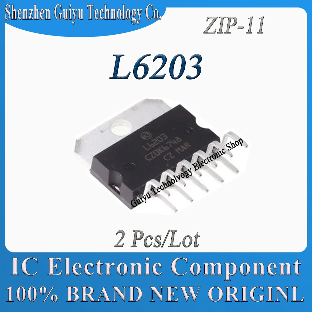 2 Pcs/Lot L6203 ZIP…