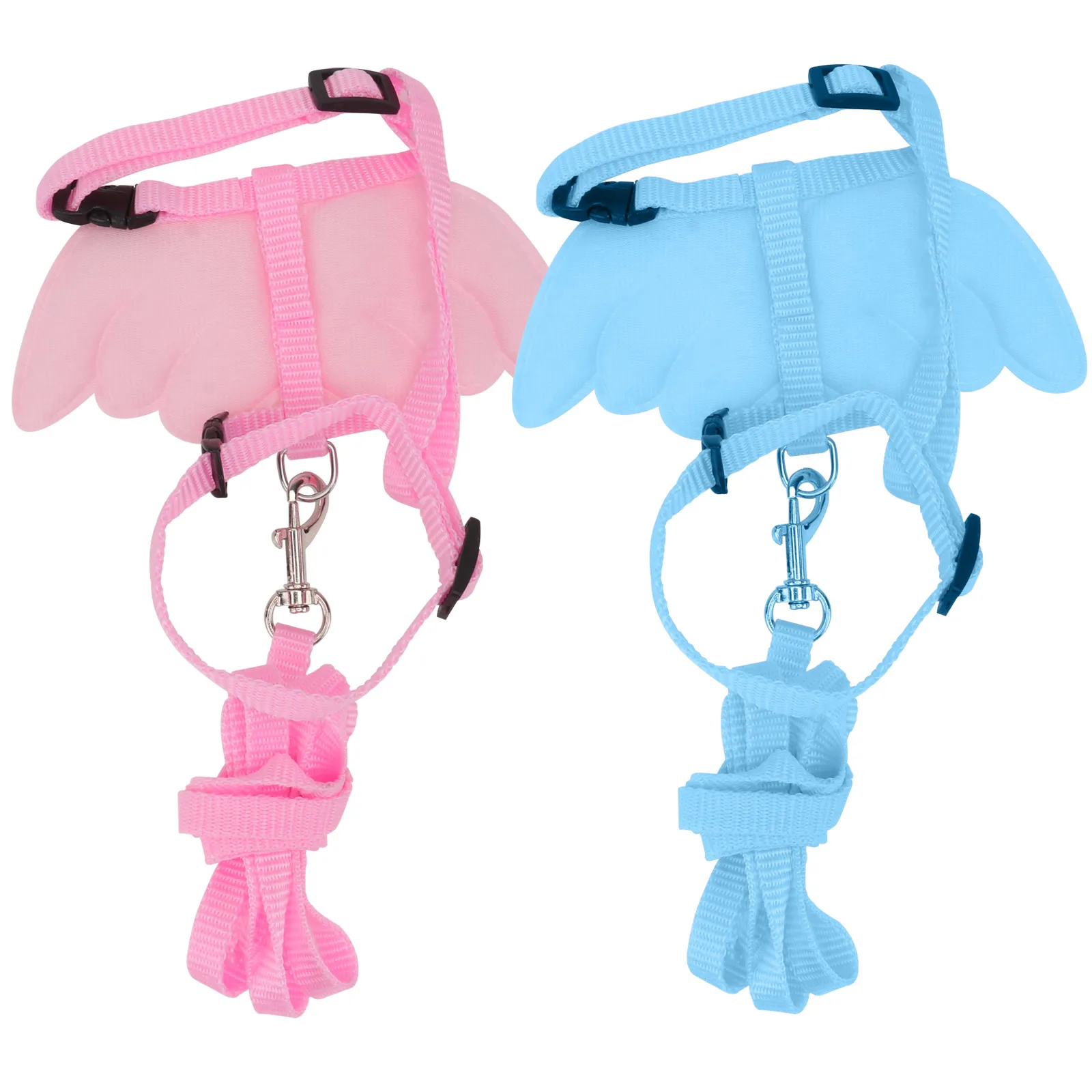 

Rabbit Leash Replaceable Walking Rope Bunny Traction Pet Harness Durable Nylon Bright Color Small Rabbit Supplies