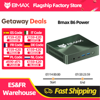 Bmax Mini Pc B6Power Intel Core I7-1060Ng7 Windows 11 16Gb Ram 1Tb Nvme Ssd Nvme_2280X2 HDMI USB Bluetooth Computer Type-C