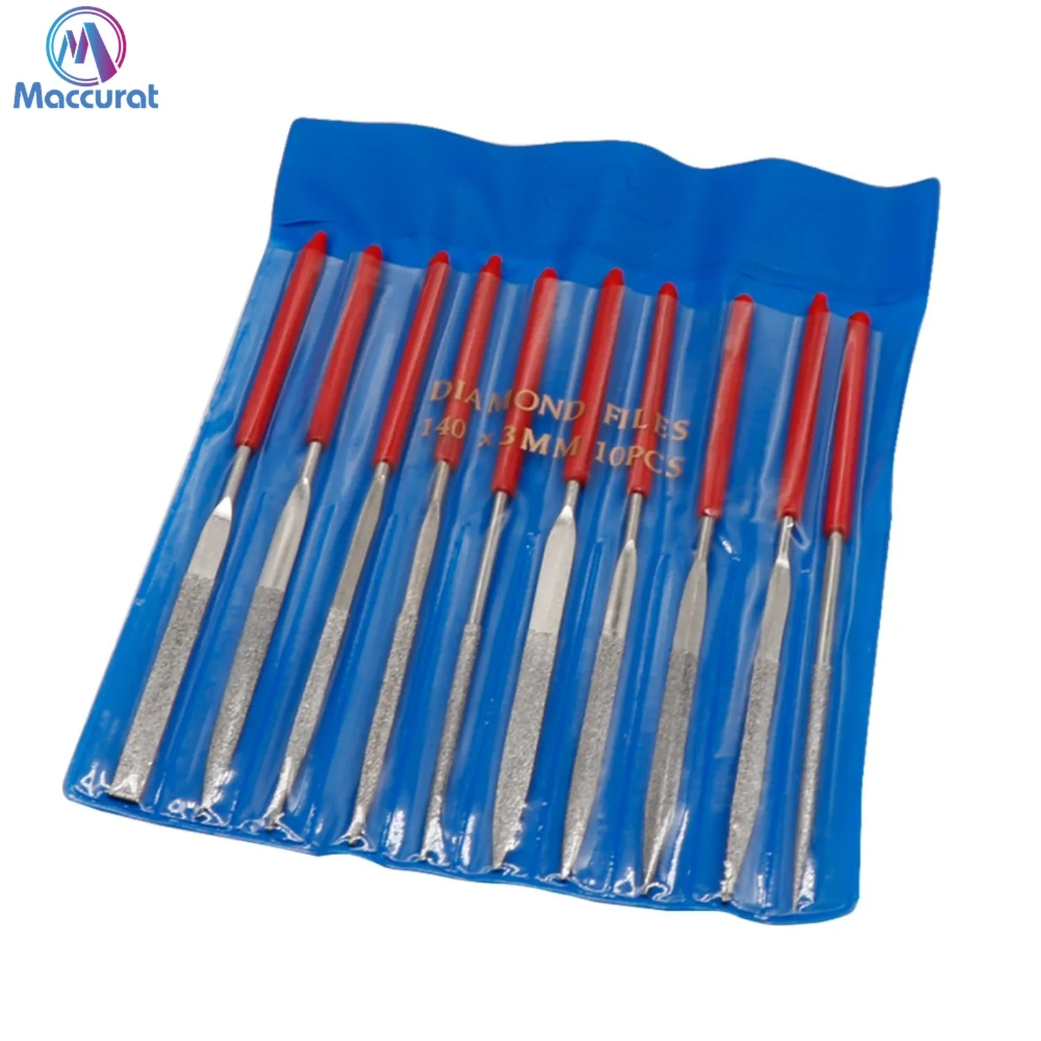 10Pcs Diamond Needle File Set 3D Printer Parts  For Metal Wood Ceramic Sharping Working Hand Carving Tool Model processing