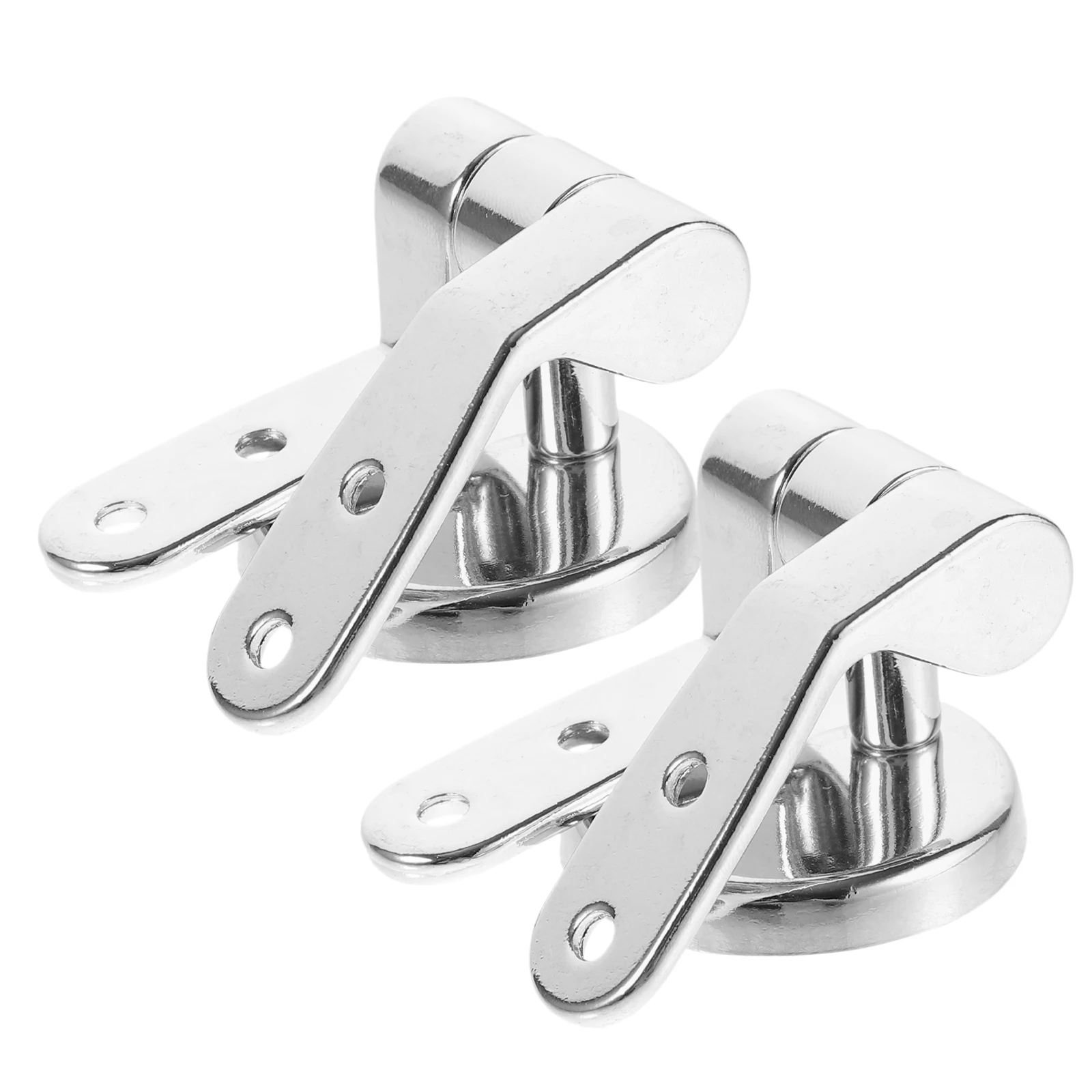 

1 set 1 Set Toilet Seat Hinge Replacement Parts Adjustable Stainless Steel Abs Fixings For Universal Toilet Seat Bolt Quiet