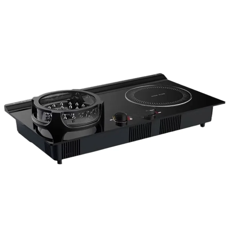 

Новая технология кухонного продукта, электрическая варочная панель с пламенем и инфракрасная плита, чистая электрическая без газа