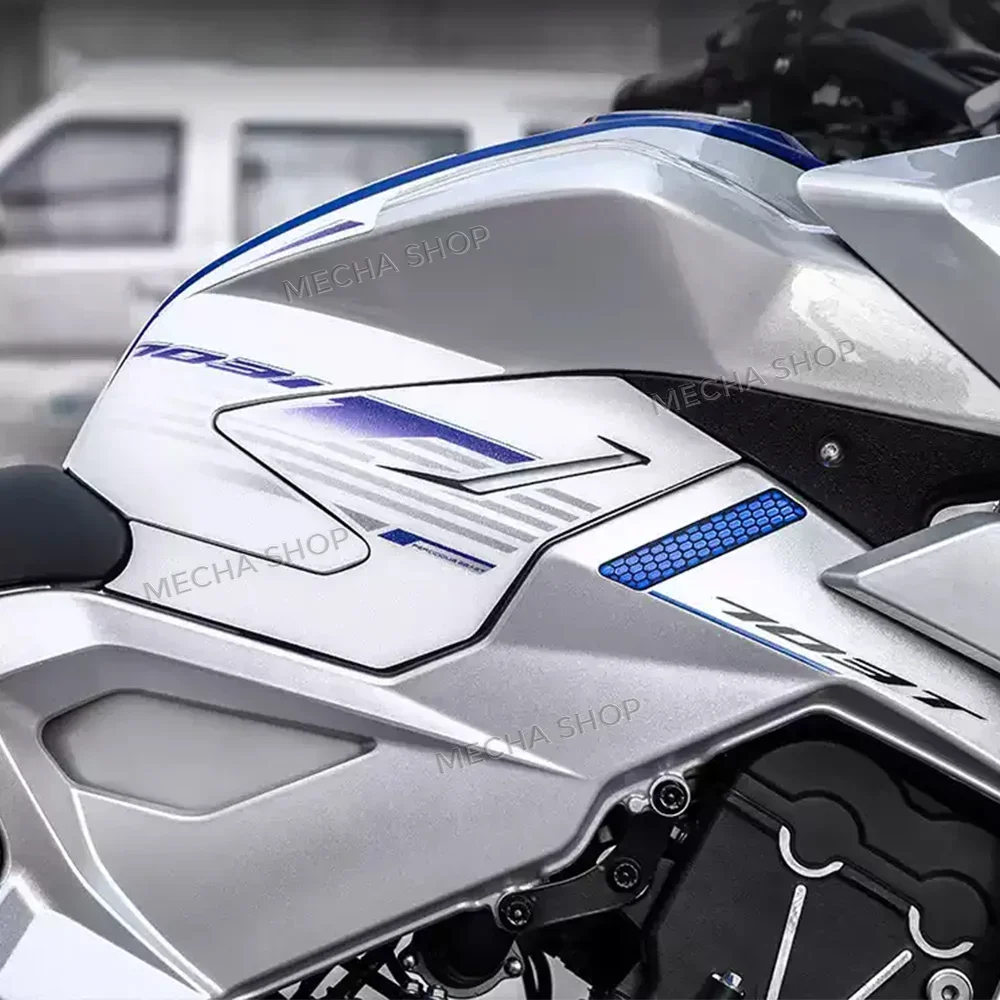 For Zontes 703T 2026 Motorcycle Side Tank Pad Anti-Slip Sticker Gas Knee Grip Protector Decal 703 T Accessories