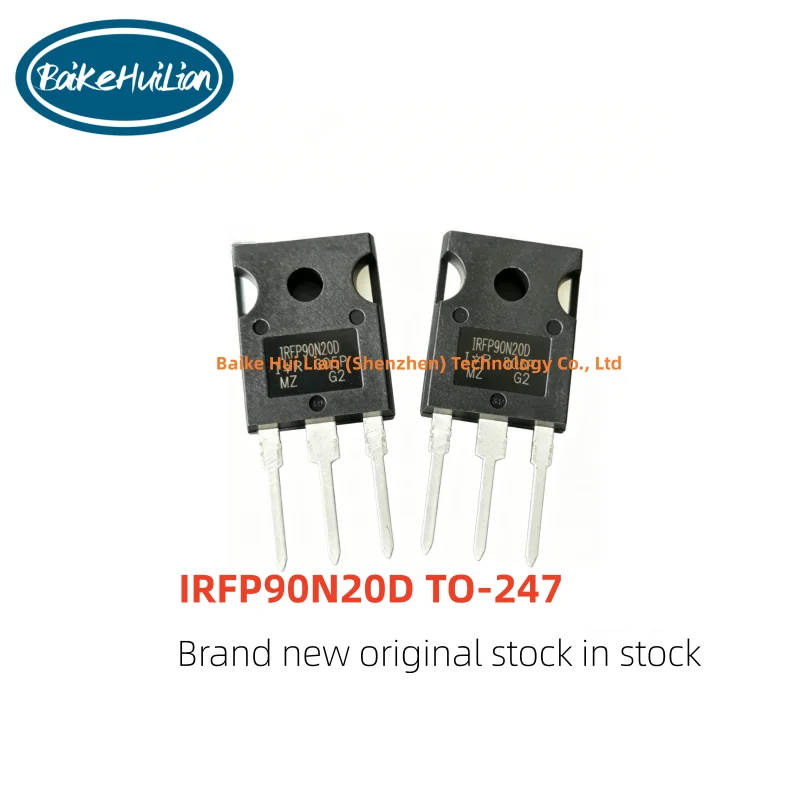 IRFP90N20D MOSFET de Alta Potência TO-247 Novo em Estoque 90N20 Componente Semicondutor Durável para Dispositivos Eletrônicos