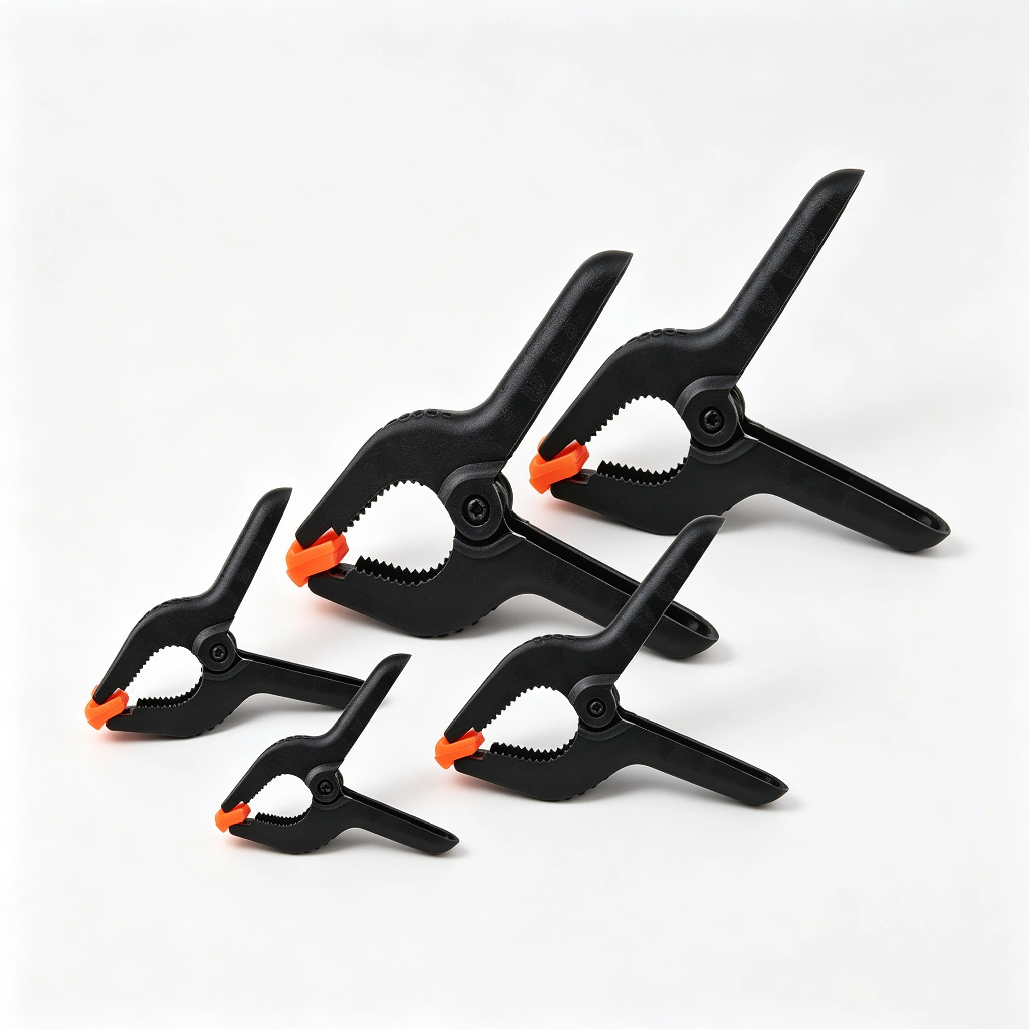 1/2pcs A Type Spring Clamp Woodworking Quick Grip Clip 2-9 Inch for DIY Wood Gluing Fixing Furniture Assembly Photography Studio