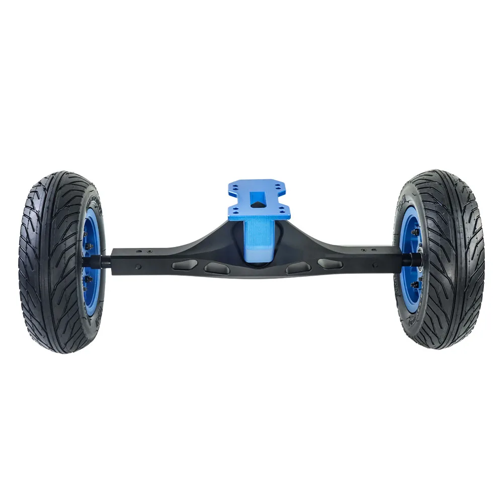 Trucks CNC Reverse Kingpin RKP de 16,3 polegadas com 4 rodas pneumáticas de borracha de 175 x 50 7 polegadas para Skate Elétrico e Longboard