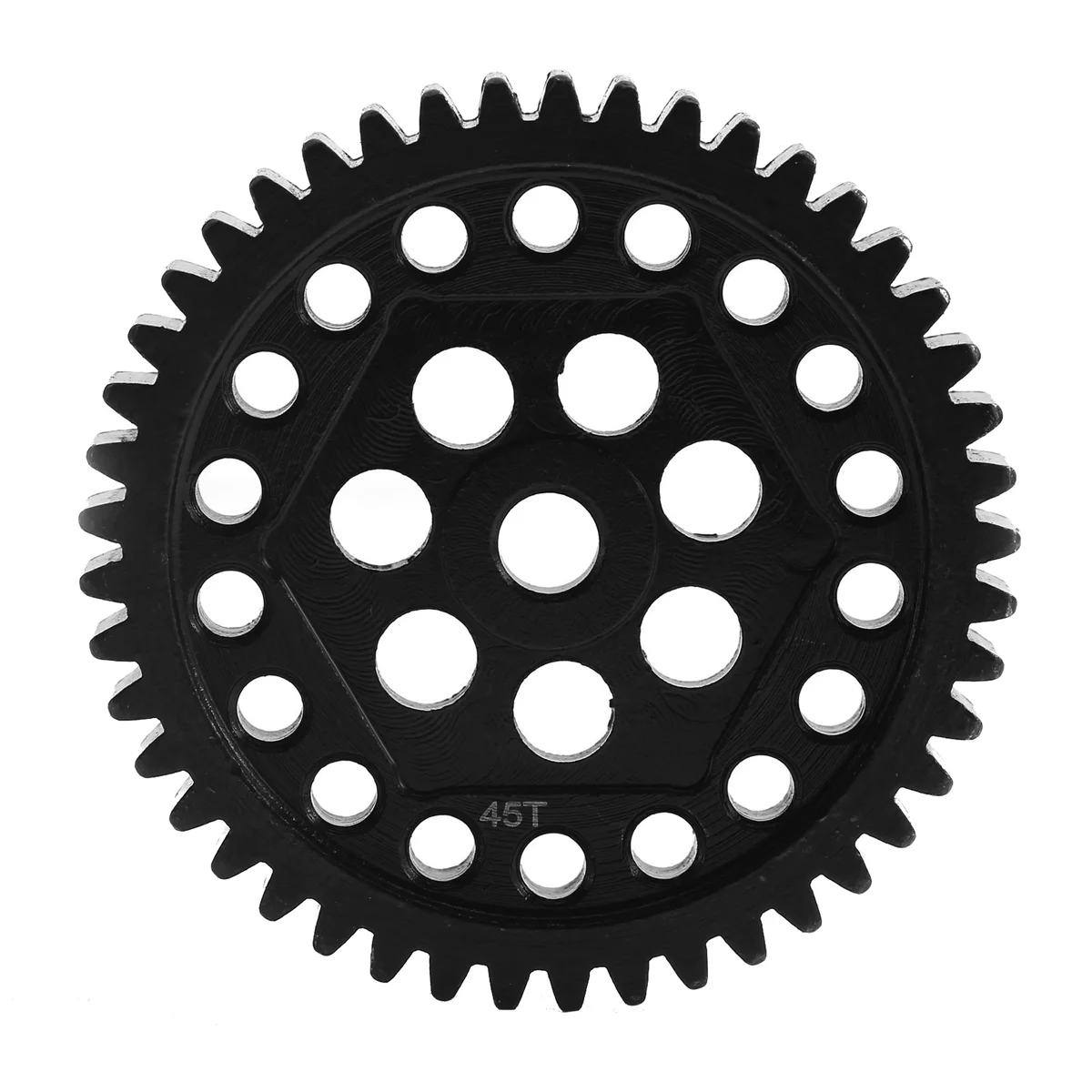 SLQZT Ingranaggio cilindrico in metallo 45T 0,8 M (32P) PARTE AUTO RC per cingolato RC 1/10 -4 TRX4