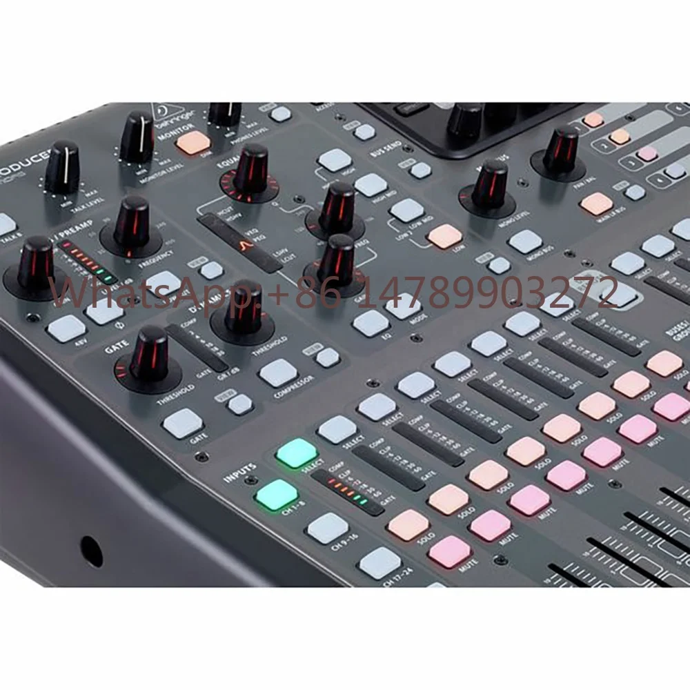 Consola Digital Behringer X32 Producer com 16 Entradas XLR para Microfone, Equipamento de Música para Palco, Sistema de Som PA, Mixer Digital