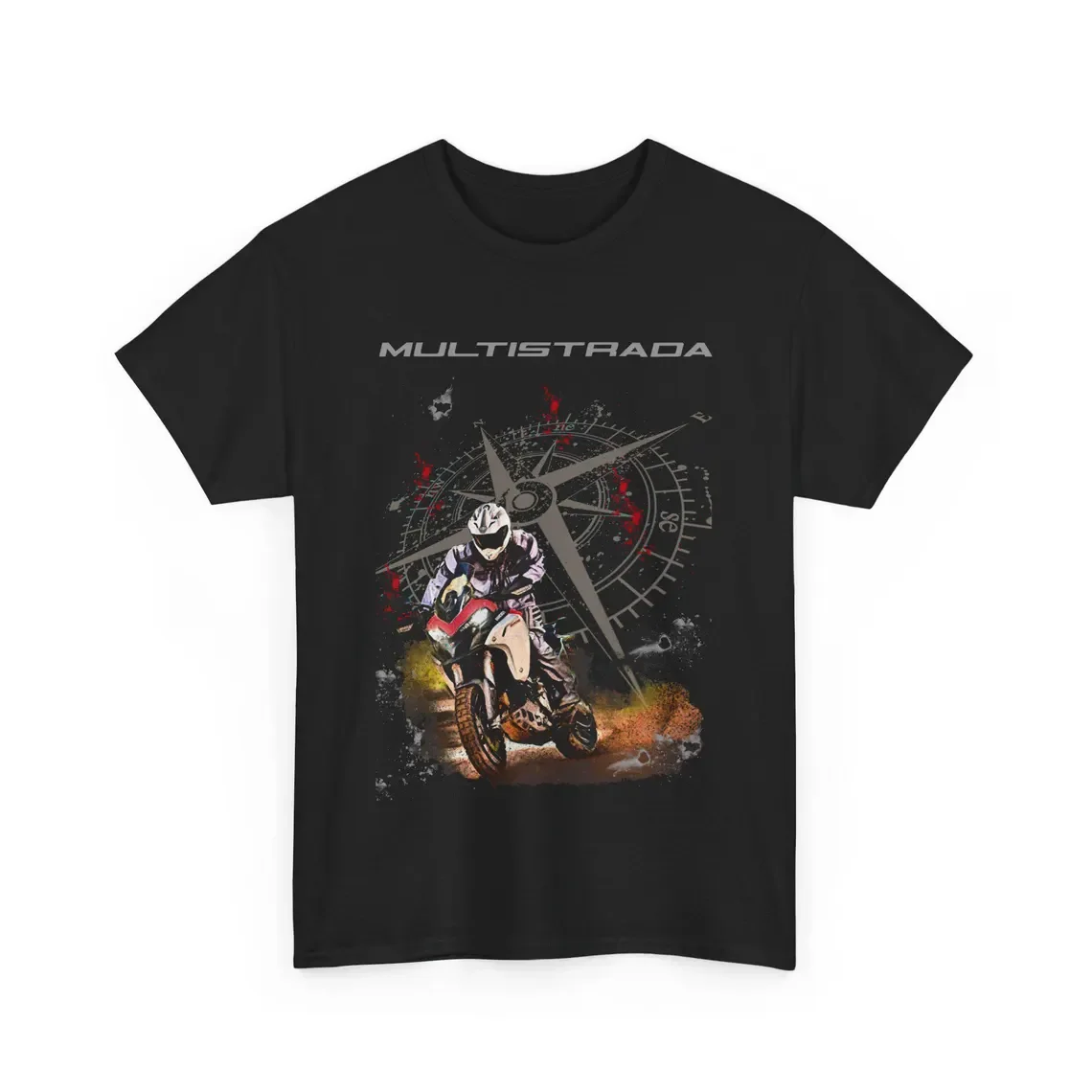 

@EY D.ucati Multistrada T Shirt Adventure Touring Biker Tee Red Multistrada Rider Shirt for Motorcycle Lovers Gift for Fans and