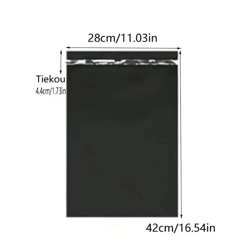 20 قطعة أكياس التوصيل السريع الجديدة المقاومة للماء أكياس تغليف الملابس البلاستيكية السميكة القابلة لإعادة الاستخدام أكياس تغليف الهدايا المتينة منقطة #6