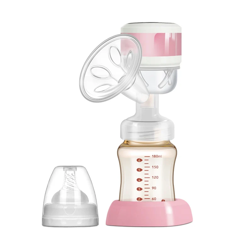 

STLF Electric Breast Pump Silent Charging Integrated Breast Pump Automatic Breastfeeding for Mother and Baby