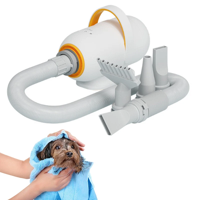 

Power Hair Dryer For Dogs And Cats, Intelligent Major Blow Dryer, Negative Ion, Mute Pet Supplies, 2200W