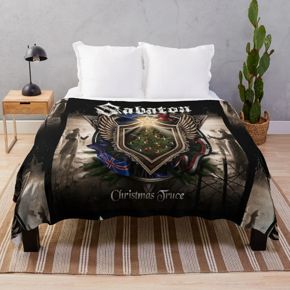 Sabaton Throw Blanket Sofa Throw Soft Plaid Camping Blankets