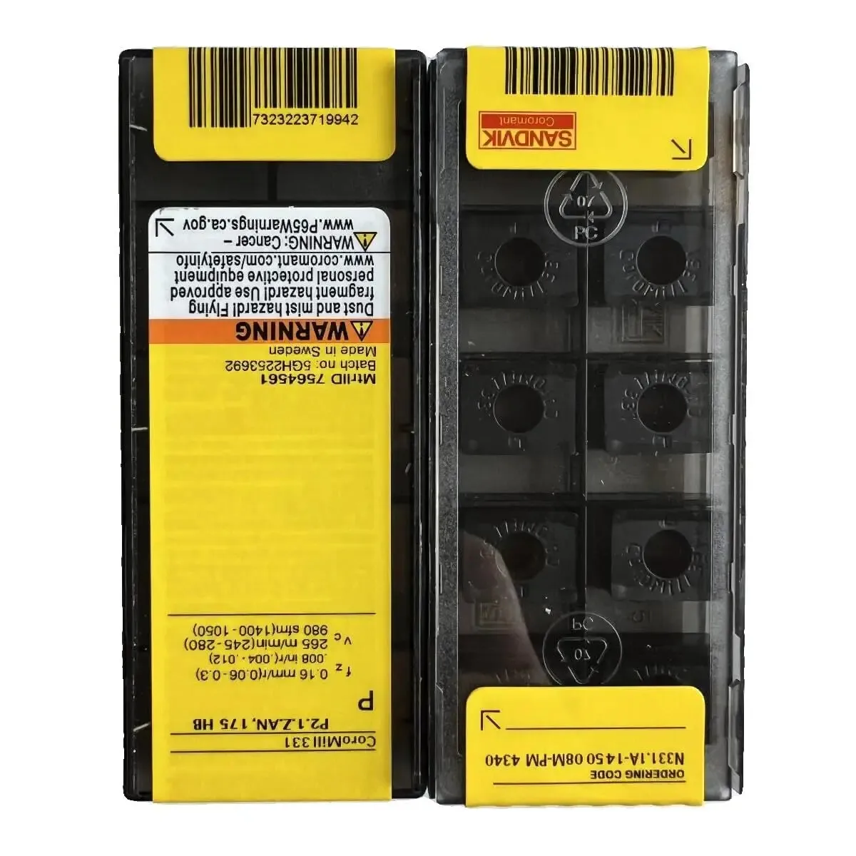 

N331.1A-145008M-PM 4340 /Original genuine CNC alloy blade 10 PCS