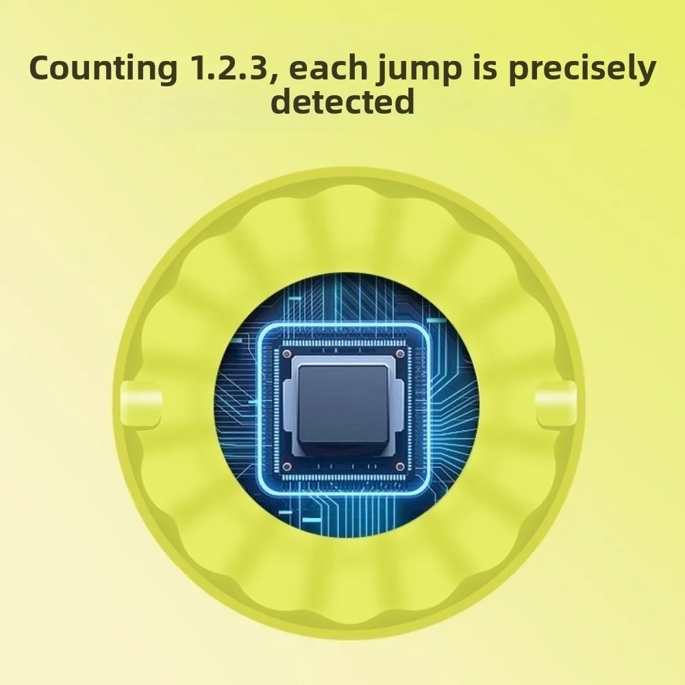 Remote Control Smart Skipping Machine LED Display Adjustable Speed Automatic Jump Rope Automatic Counting Dense Structure