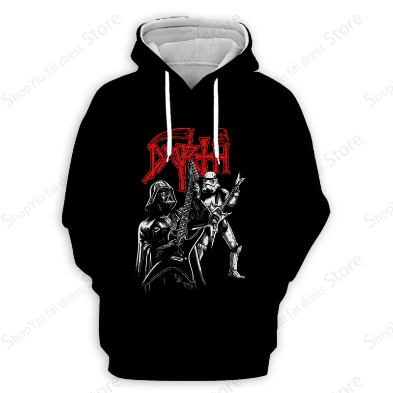 Heavy Metal Rock Band Death 3d Print Graphic Hoodies Men Women Fashion Street Oversized Hoodie Music Sweatshirt Boy Coat Y2k