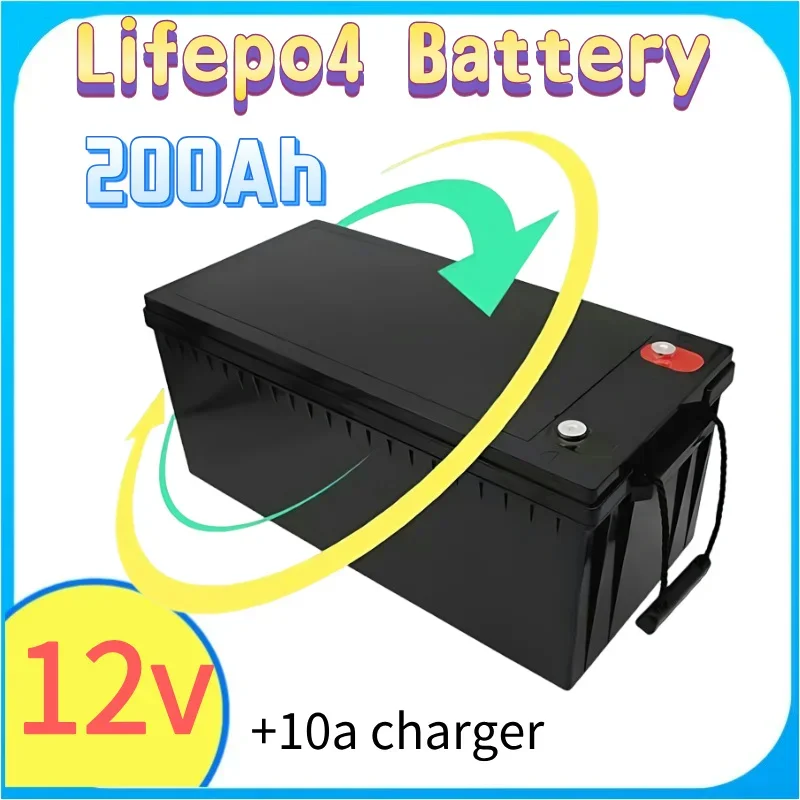 

12V 300Ah LiFePO4 Battery Built-in BMS Lithium Iron Phosphate Cells For Replacing Most of Backup Power Home Energy Storage