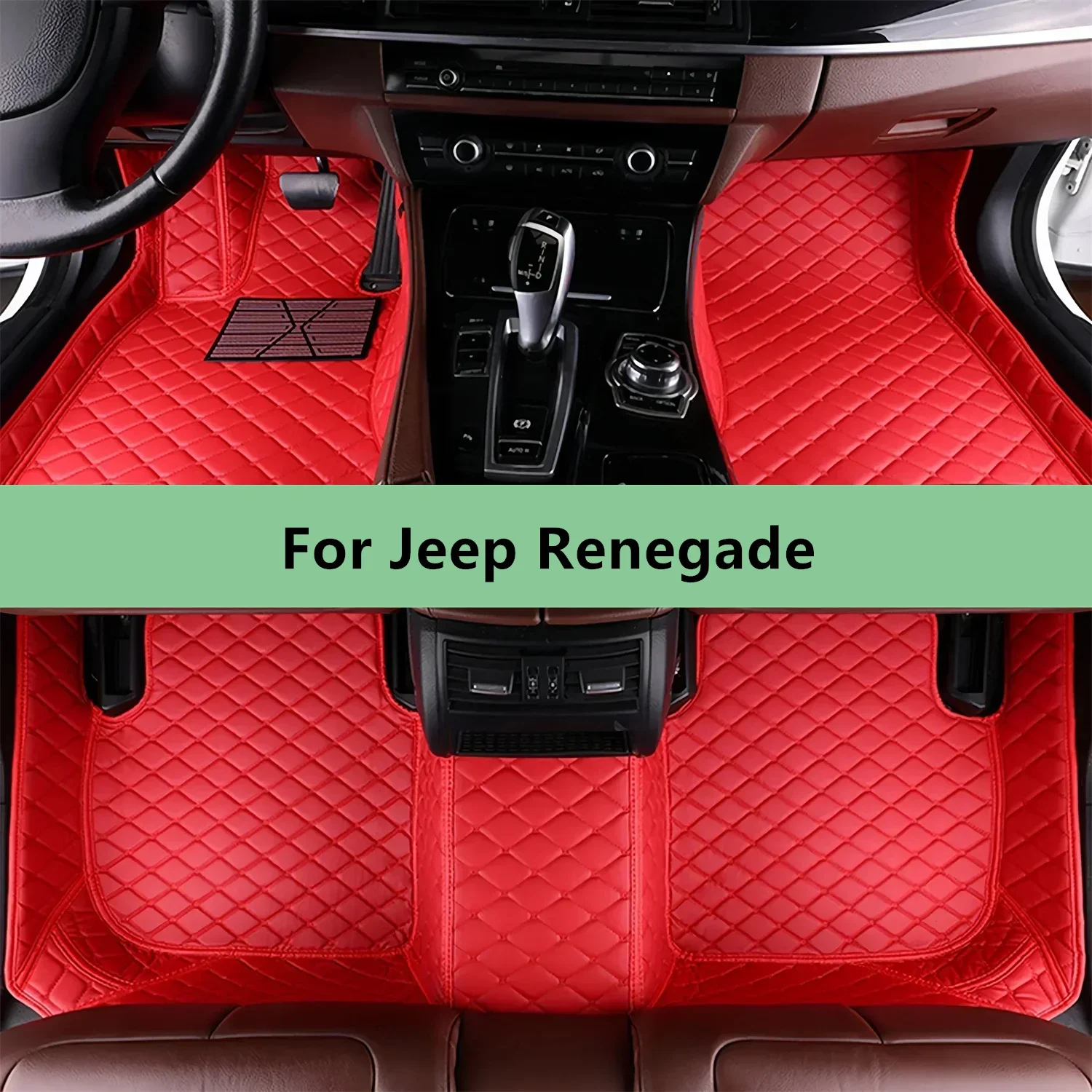 車のフロアマットジープ レネゲード 2018 2017 20 - Women'S Jeep Accessories のレビューと価格