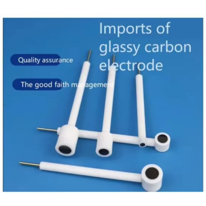 1piece Promotion L-shaped glassy carbon electrode 3mm/4mm/5mm imported electrochemical working electrode