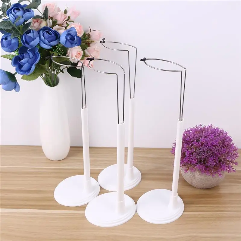 4pcs 35cm Bracket Support Portable Teddy Bear Stand Fashion Dolls Storage Rack Display Racks For Home Dolls Accessories