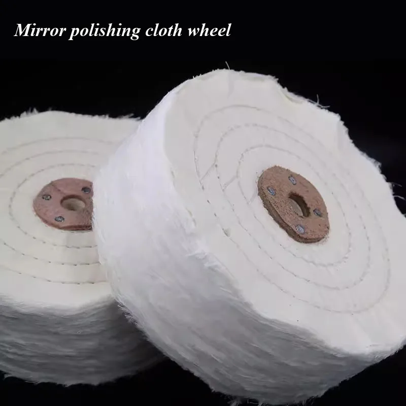 Mirror polishing cloth wheel for Metal Acrylic Stainless Steel Pearl thicken Velvet cotton cloth wheel for Scratch polishing