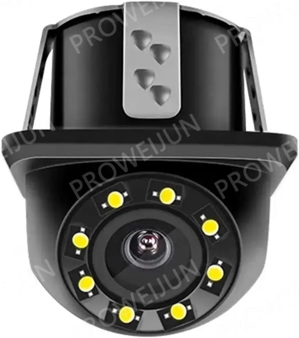 Universal Reversing Camera 12V Waterproof IP69 Car Backup Camera 170 Degree Night Vision Metal Shell for SUV RV Pick-up Auto Parking