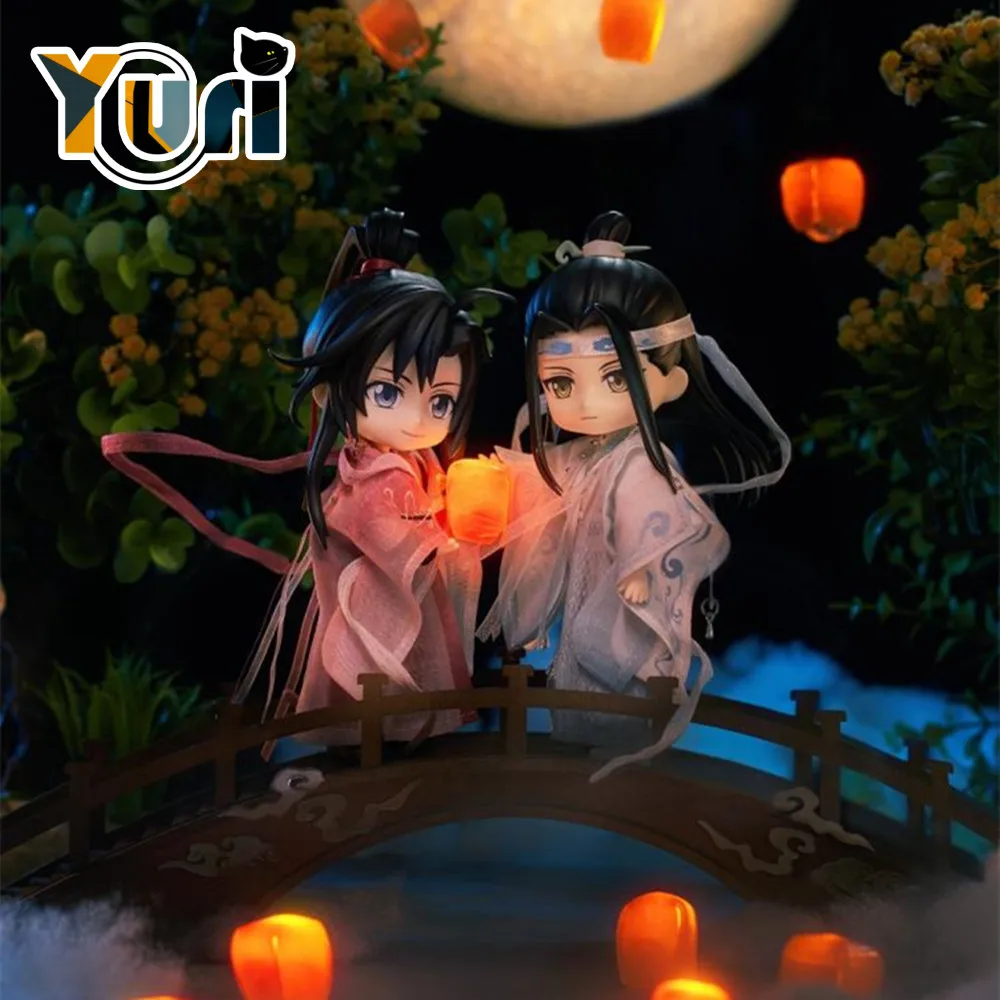 

In stock Anime Mo Dao Zu Shi Wei Wuxian Lan Wangji Costume Clothes For Figure Doll Toy Mid-autumn Suit The Untamed MDZS C