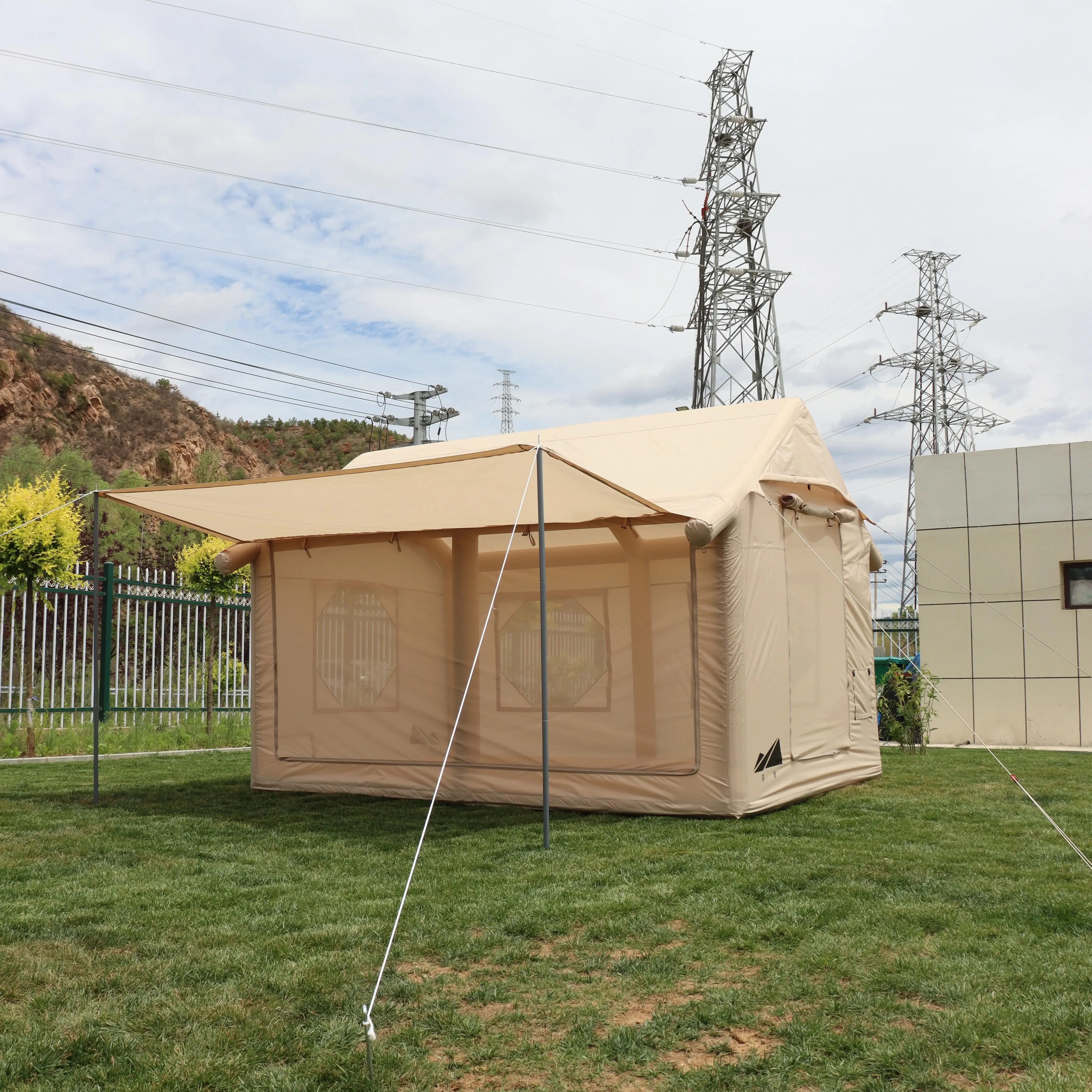 

Air Promotional Camping Inflatable Tent 9 Square Meters Large Space for 8 Person Factory Price