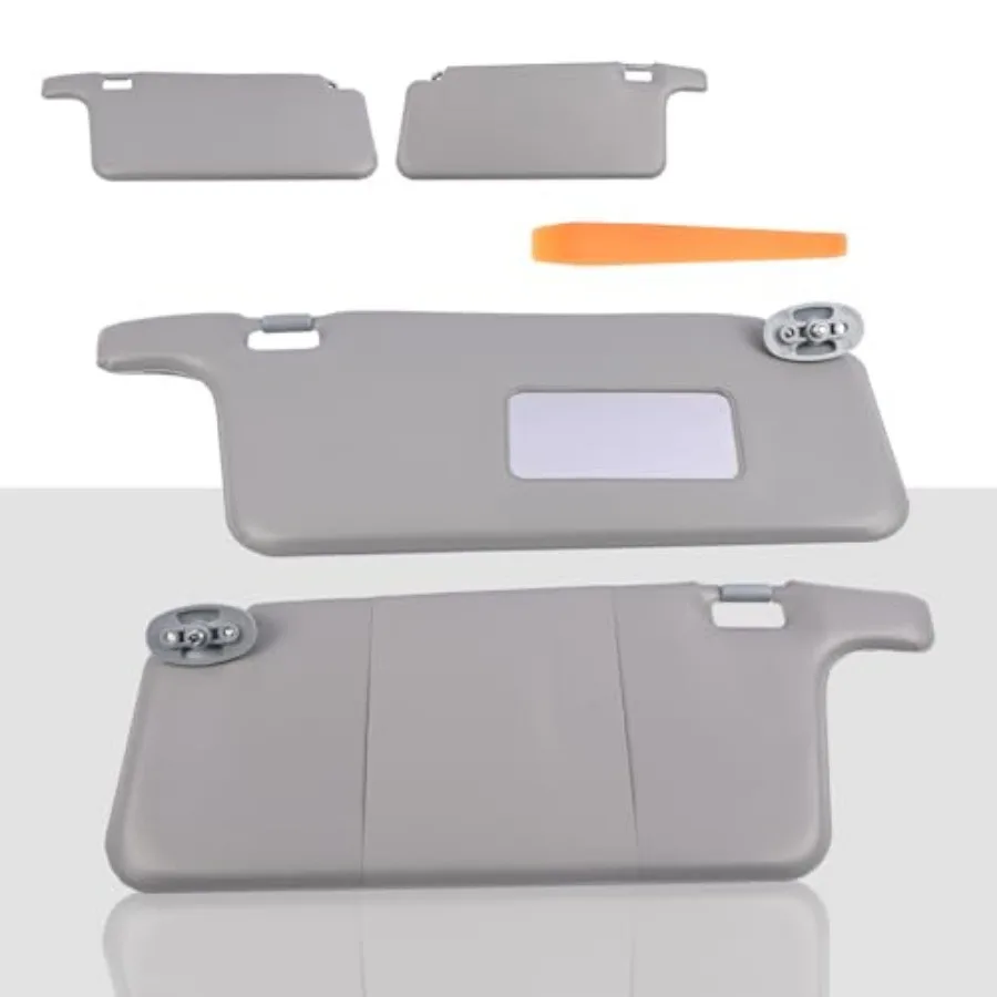 

2PCS Interior Sun Visor Sunvisor Compatible with Honda Civic 1996 1997 1998 1999 2000 iES CX DX EX EXR HX LX Replace 83230-S01-
